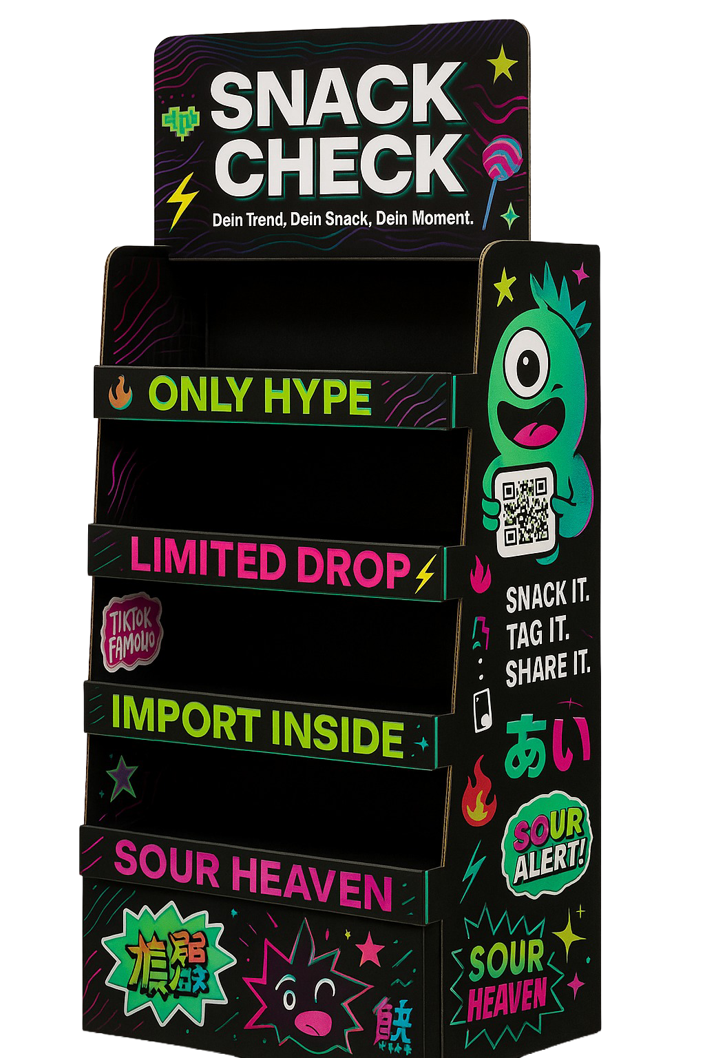 Snack Check Display - POS Lösung