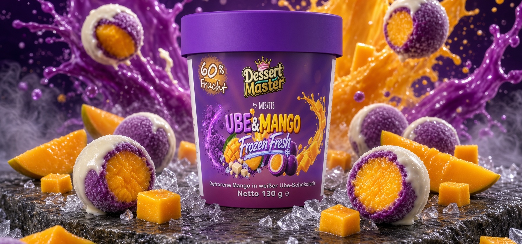Ube & Mango Bites